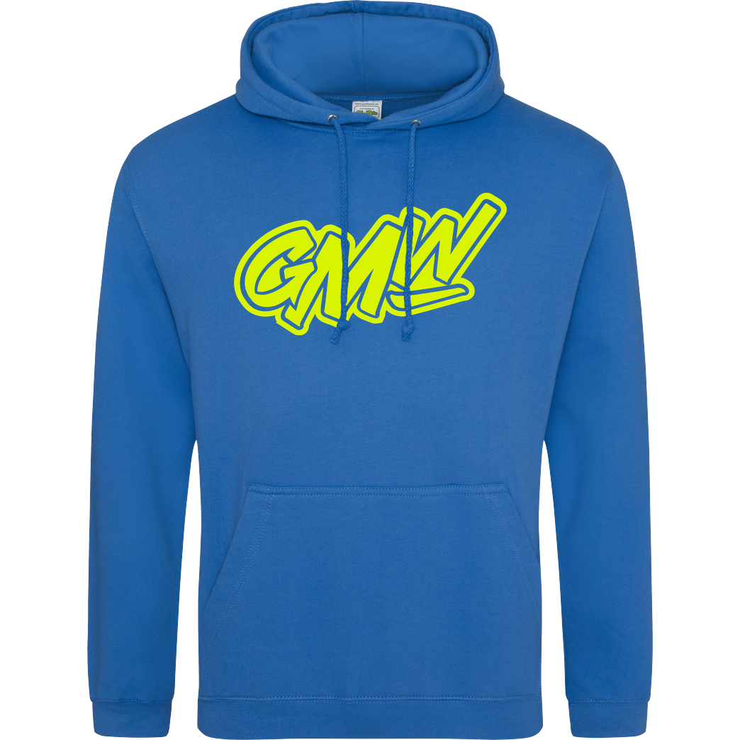 GMW GMW - GMW Logo Sweatshirt JH Hoodie - saphirblau