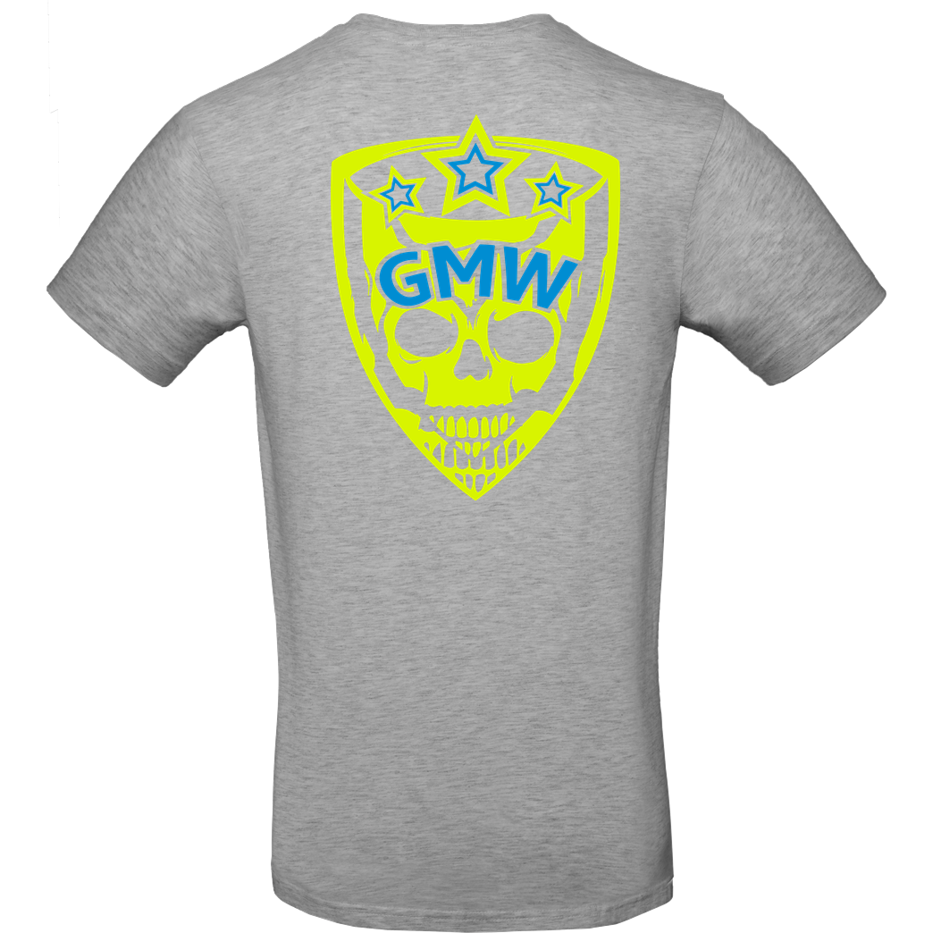 GMW GMW - GMW Ride Hard T-Shirt B&C EXACT 190 - heather grey