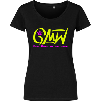 GMW - GMW Ride Hard Damenshirt schwarz