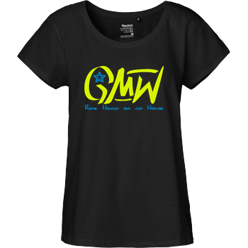 GMW - GMW Ride Hard Fairtrade Loose Fit Girlie - schwarz