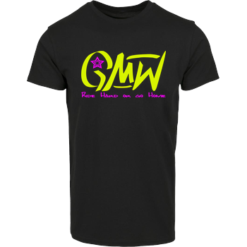 GMW - GMW Ride Hard Hausmarke T-Shirt  - Schwarz