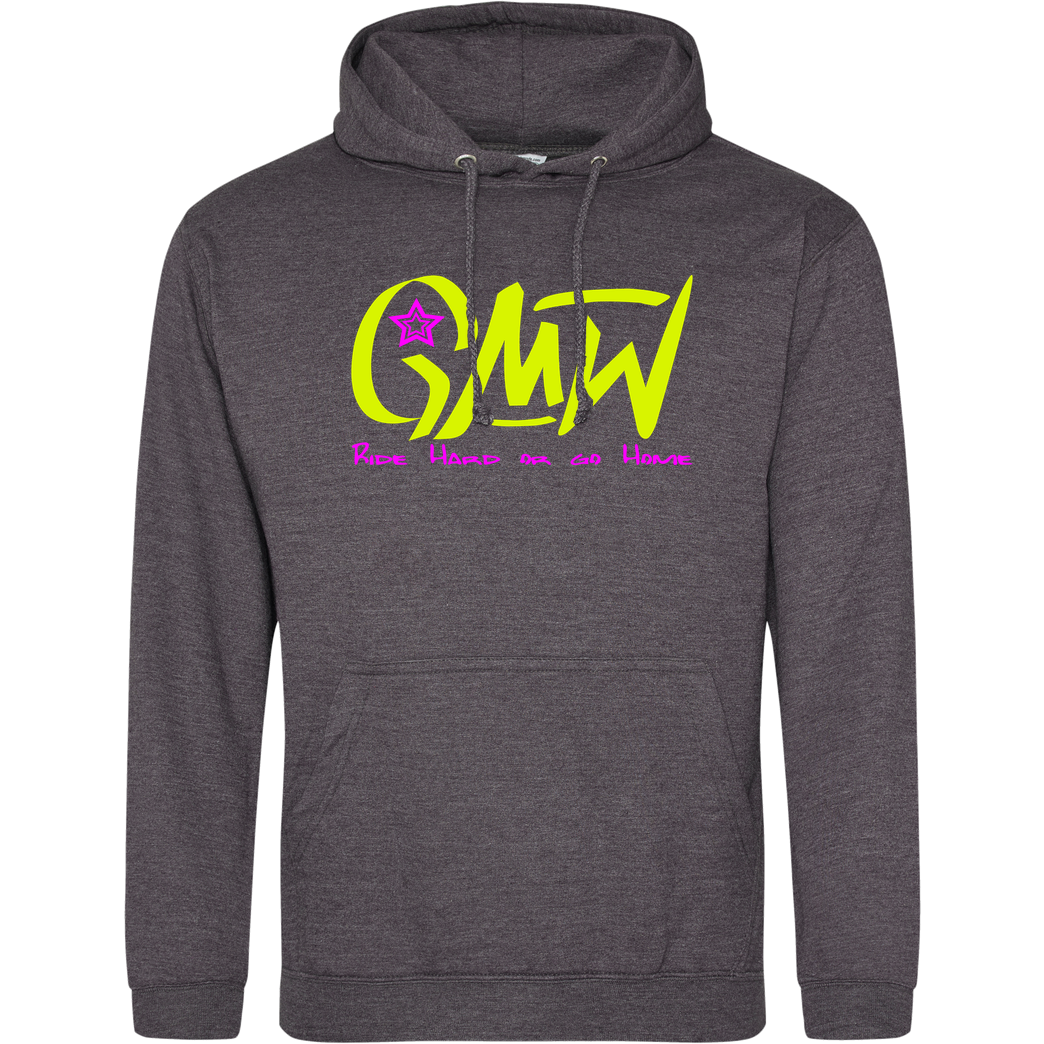 None GMW - GMW Ride Hard Sweatshirt JH Hoodie - Dark heather grey