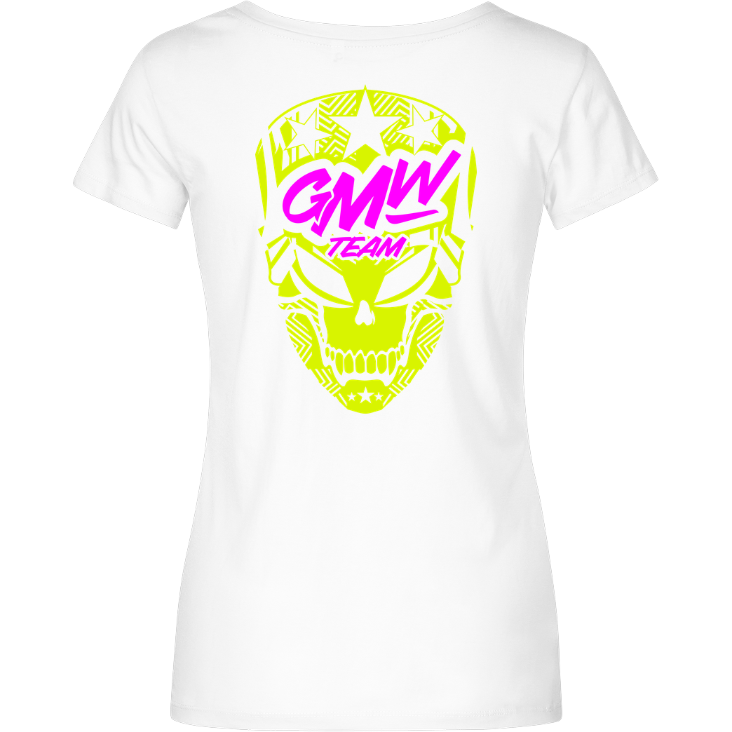 GMW GMW - Team Logo T-Shirt Damenshirt weiss
