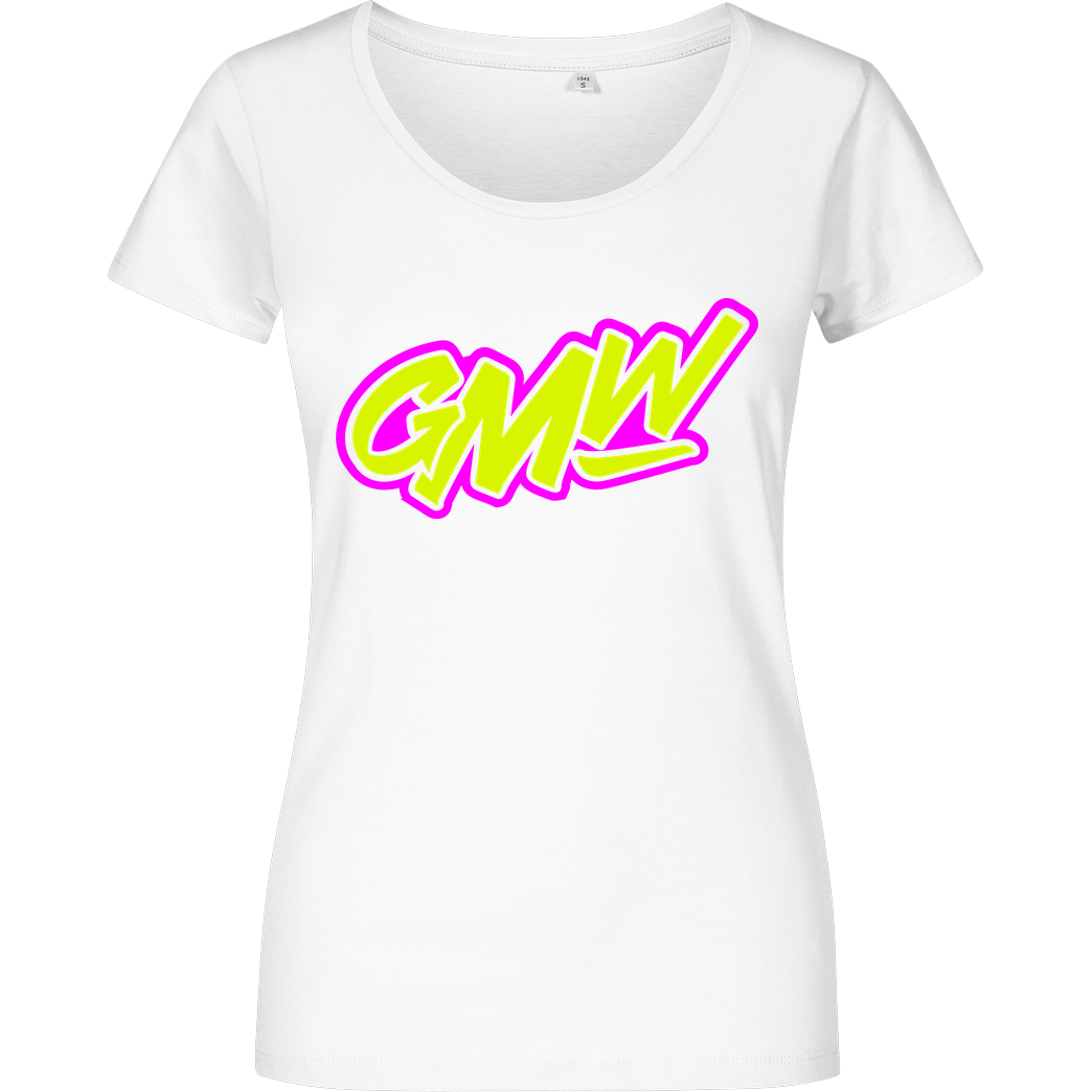 GMW GMW - Team Logo T-Shirt Damenshirt weiss