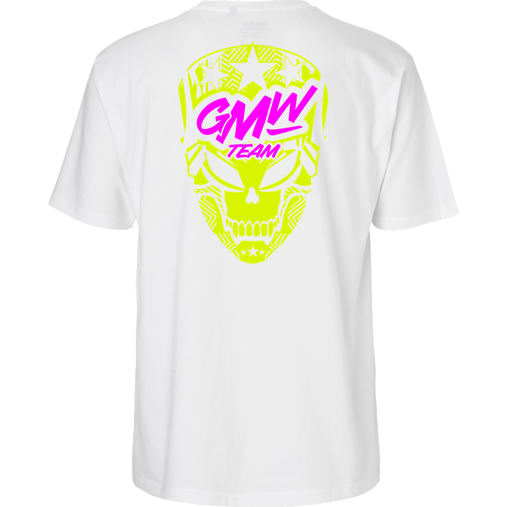GMW GMW - Team Logo T-Shirt Fairtrade T-Shirt - weiß