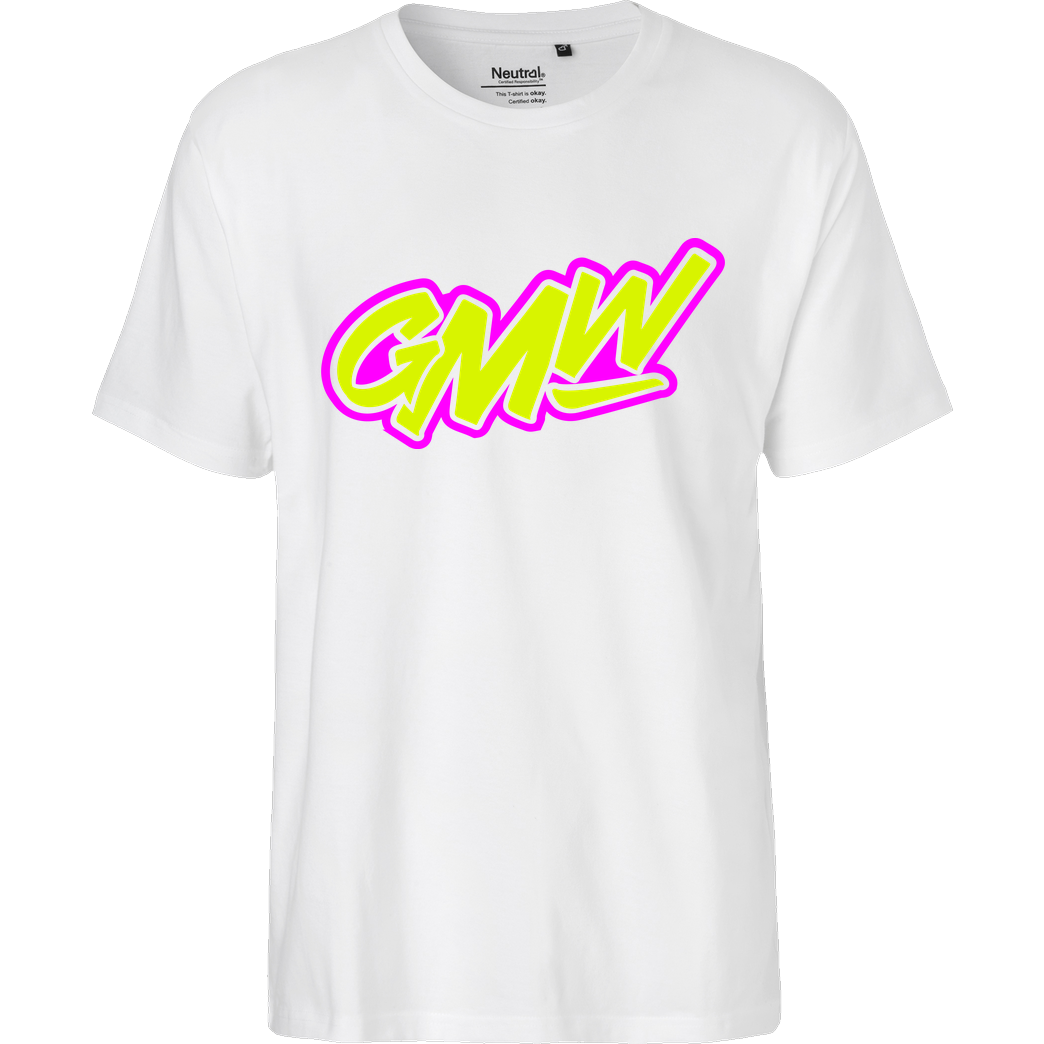 GMW GMW - Team Logo T-Shirt Fairtrade T-Shirt - weiß