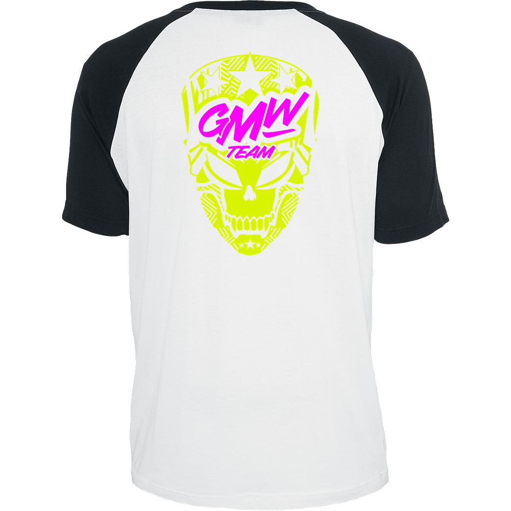 GMW GMW - Team Logo T-Shirt Raglan-Shirt weiß