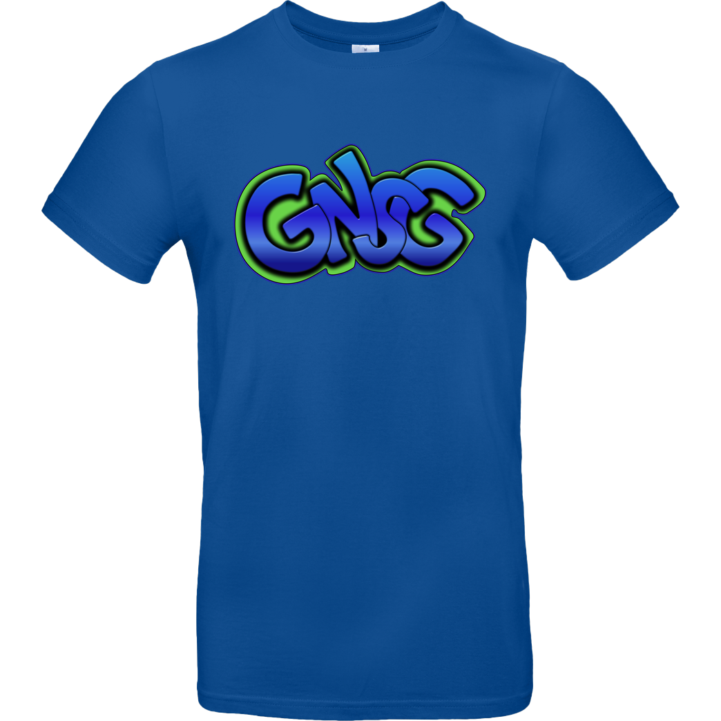 GNSG GNSG - Blue Logo T-Shirt B&C EXACT 190 - Royal