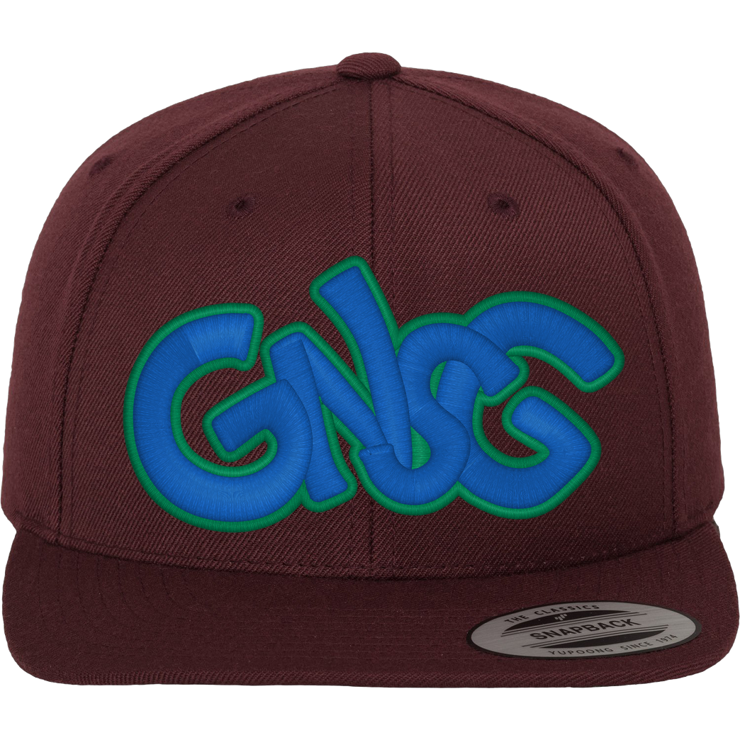 GNSG GNSG - Blue Logo Cap Cap Cap bordeaux