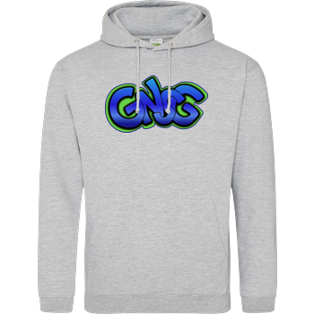 GNSG - Blue Logo JH Hoodie - Heather Grey