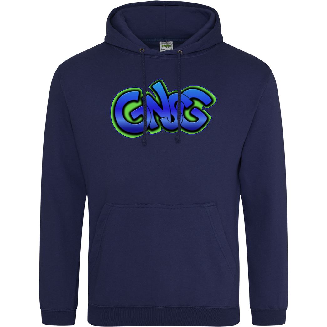 GNSG GNSG - Blue Logo Sweatshirt JH Hoodie - Navy