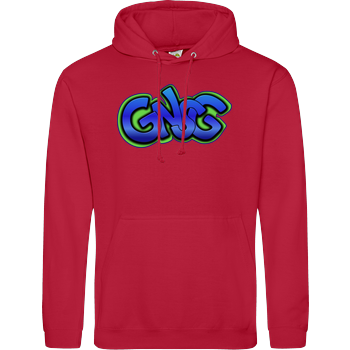 GNSG - Blue Logo JH Hoodie - Rot
