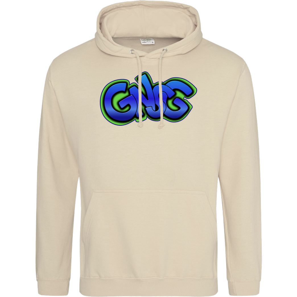 GNSG GNSG - Blue Logo Sweatshirt JH Hoodie - Sand