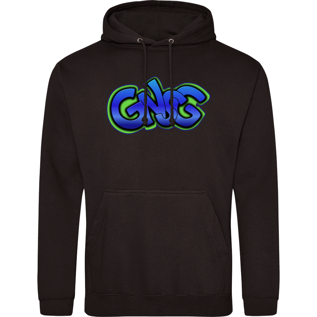 GNSG GNSG - Blue Logo Sweatshirt JH Hoodie - Schwarz