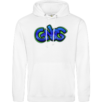 GNSG - Blue Logo JH Hoodie - Weiß