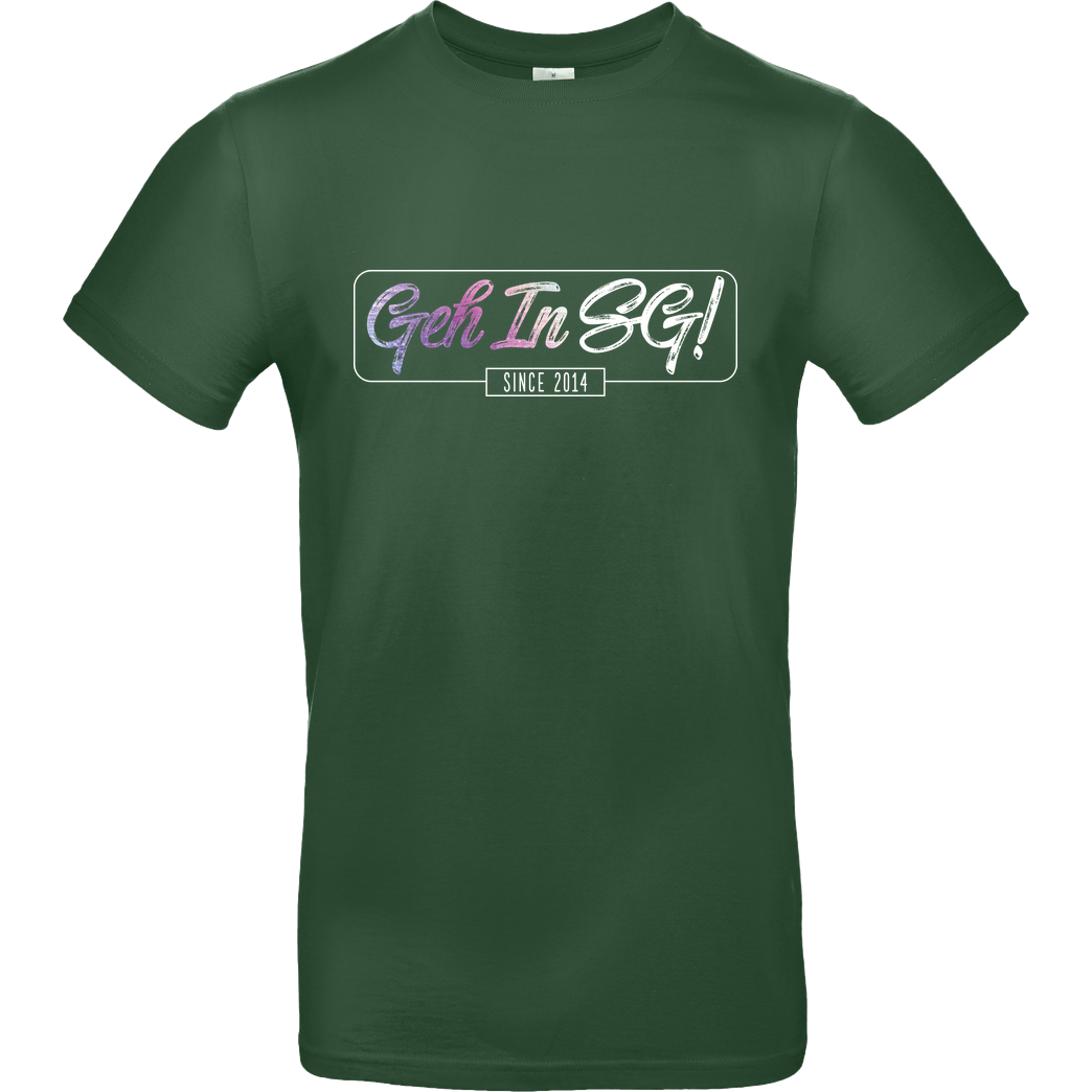 GNSG GNSG - GehInSG T-Shirt B&C EXACT 190 - Flaschengrün