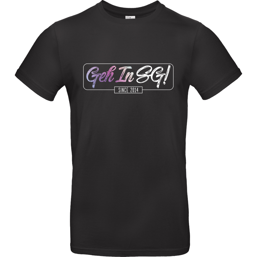 GNSG GNSG - GehInSG T-Shirt B&C EXACT 190 - Schwarz