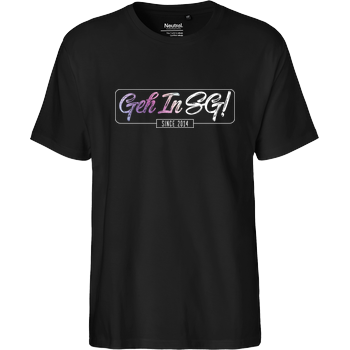 GNSG - GehInSG Fairtrade T-Shirt - schwarz