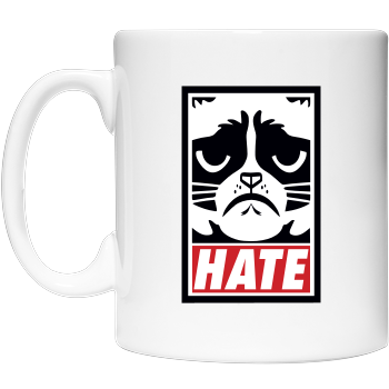Grumpy Cat - Hate Tasse