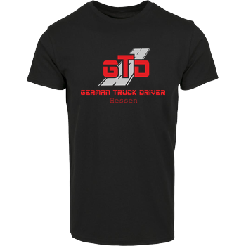GTD - Hessen Hausmarke T-Shirt  - Schwarz