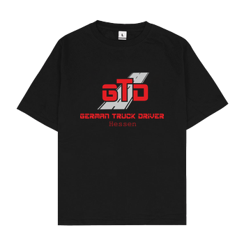 GTD - Hessen Oversize T-Shirt - Schwarz