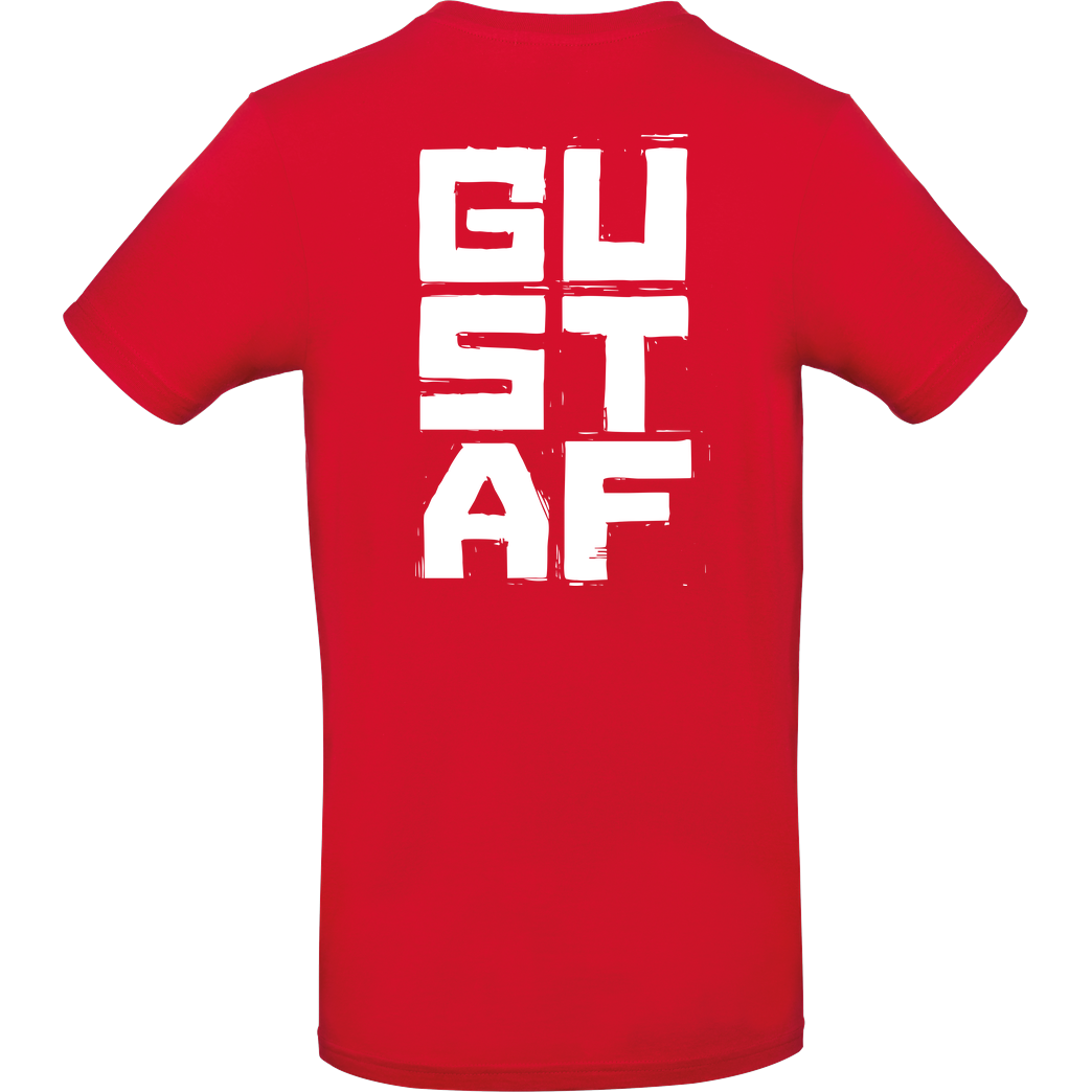 GustafGabel Gustaf Gabel - GCat T-Shirt B&C EXACT 190 - Rot