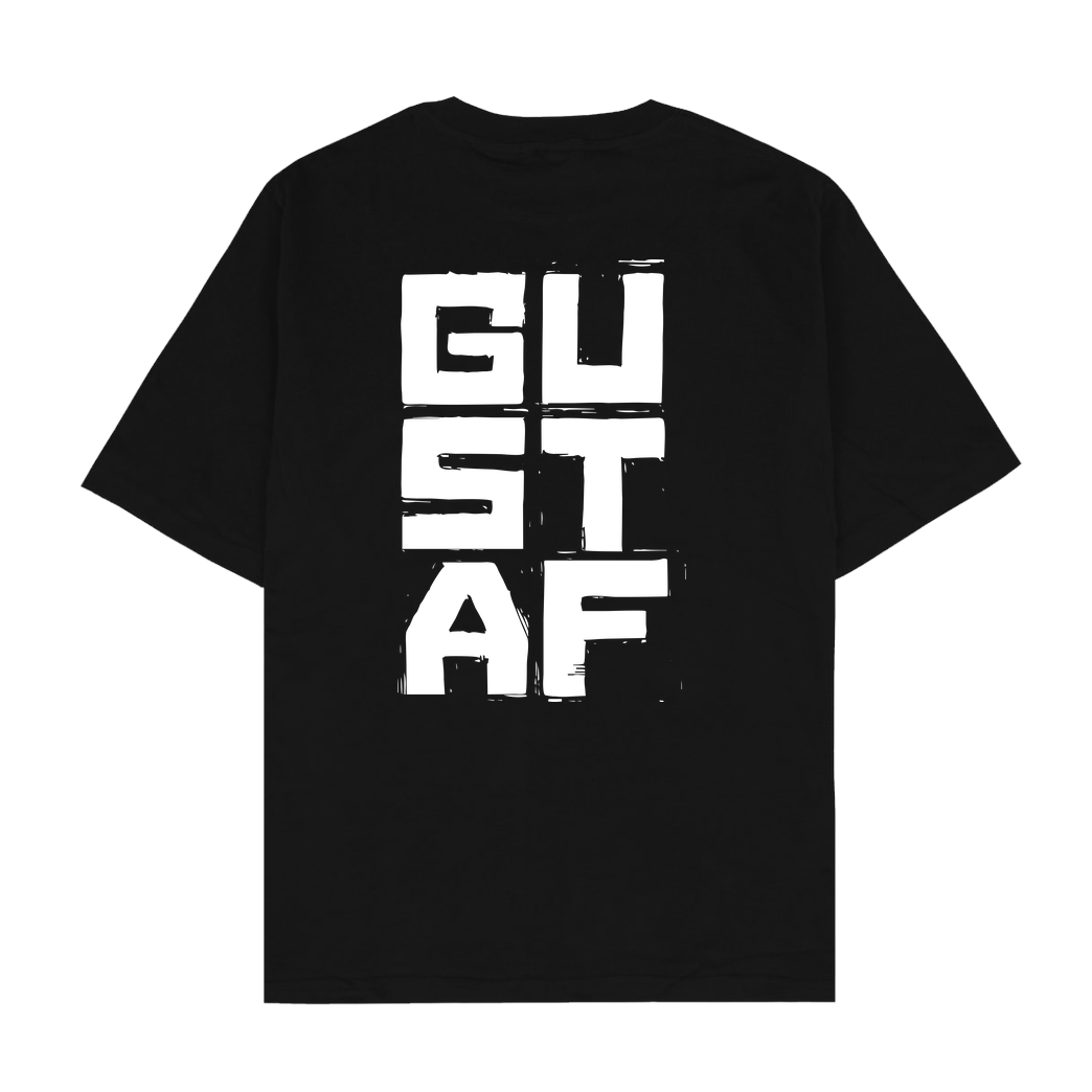 GustafGabel Gustaf Gabel - GCat T-Shirt Oversize T-Shirt - Schwarz