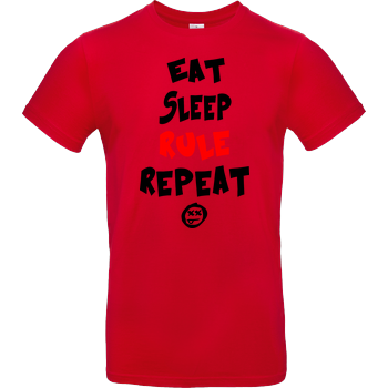 Hallodri - Eat Sleep Rule Repeat B&C EXACT 190 - Rot