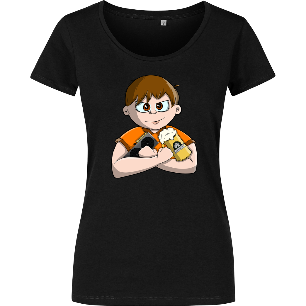 Hardbloxx Hardbloxx - Avatar T-Shirt Damenshirt schwarz