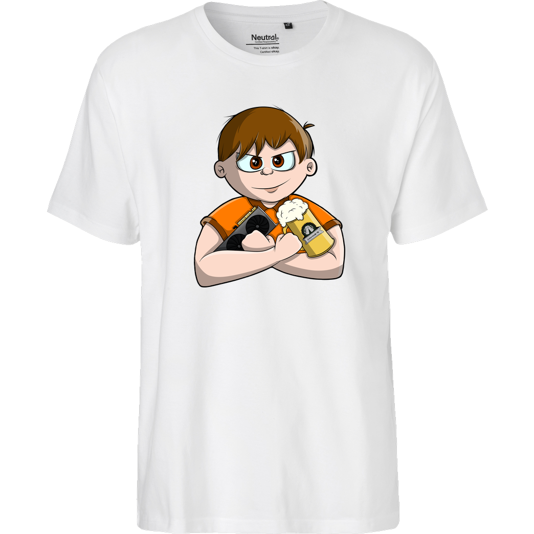 Hardbloxx Hardbloxx - Avatar T-Shirt Fairtrade T-Shirt - weiß