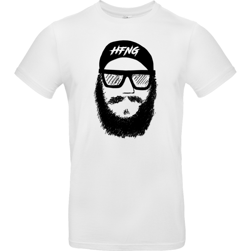 Hoffnung91 Hoffnung91 - Hoffi T-Shirt B&C EXACT 190 - Weiß