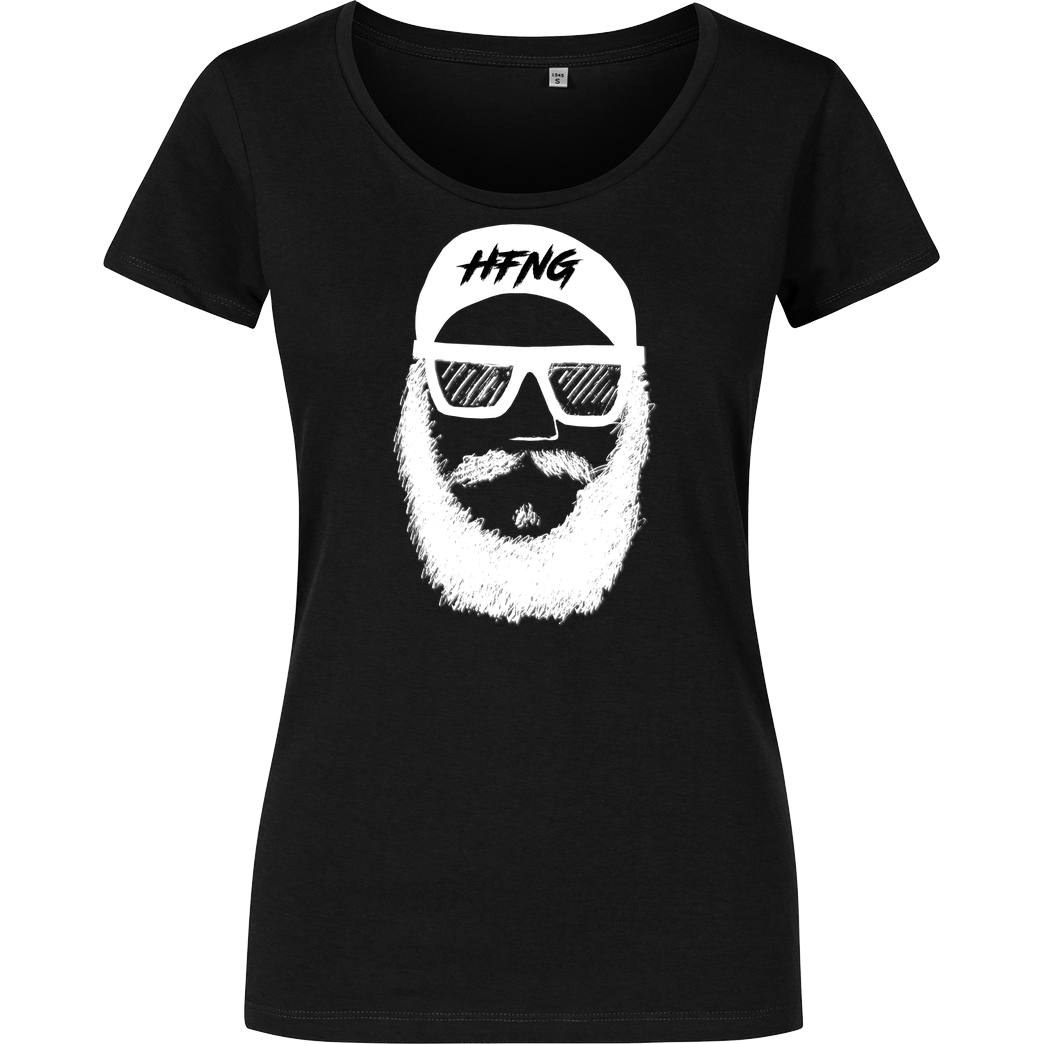 Hoffnung91 Hoffnung91 - Hoffi T-Shirt Damenshirt schwarz