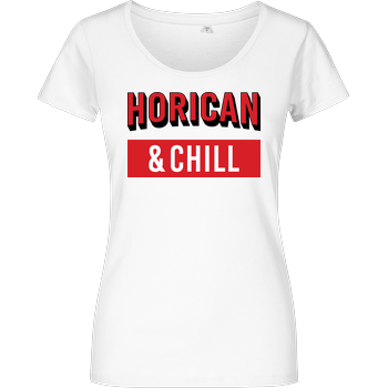 Horican - and Chill Damenshirt weiss