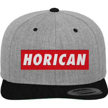 Horican - Boxed Logo Cap Cap heather grey/black