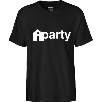 iHausparty - Logo Fairtrade T-Shirt - schwarz