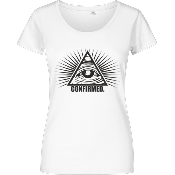 Illuminati Confirmed Damenshirt weiss