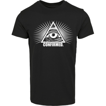 Illuminati Confirmed Hausmarke T-Shirt  - Schwarz
