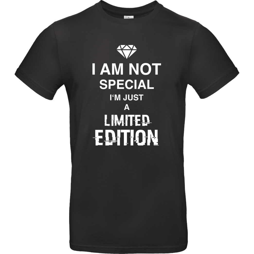 bjin94 I'm not Special T-Shirt B&C EXACT 190 - Schwarz