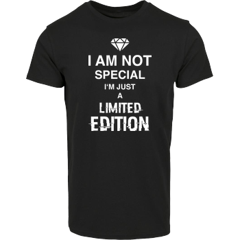 I'm not Special Hausmarke T-Shirt  - Schwarz