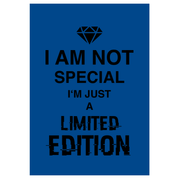 I'm not Special Kunstdruck royal