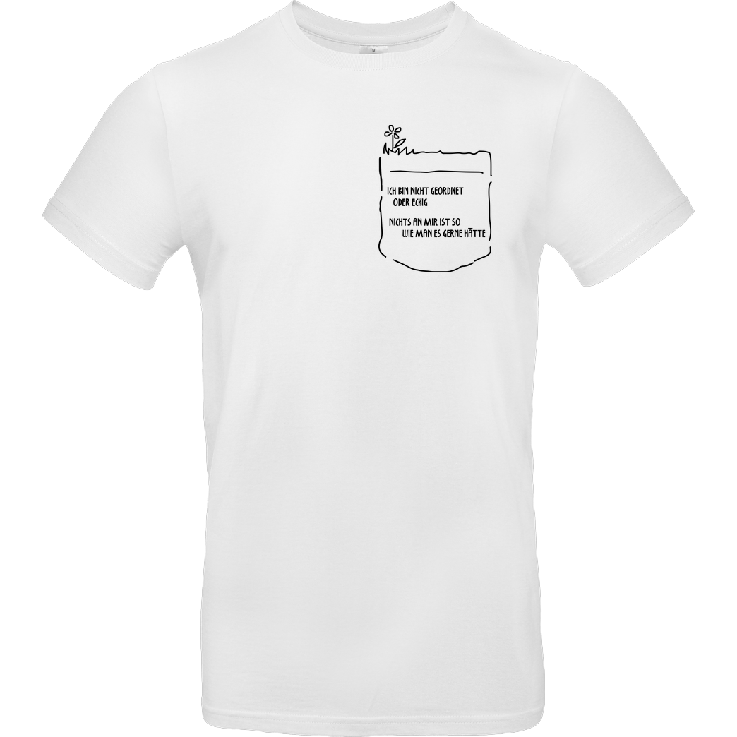 Isy Zerinami  Isy - Nicht eckig T-Shirt B&C EXACT 190 - Weiß