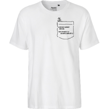 Isy - Nicht eckig Fairtrade T-Shirt - weiß