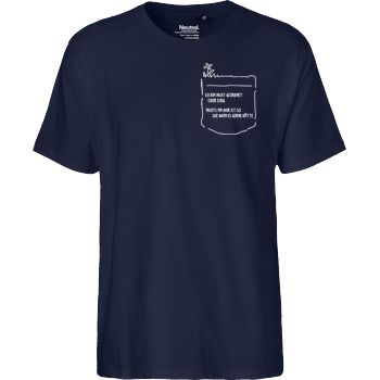 Isy - Nicht eckig Fairtrade T-Shirt - navy