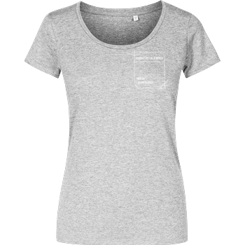 Isy - Realist Damenshirt heather grey