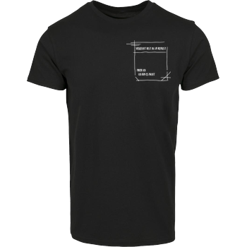 Isy - Realist Hausmarke T-Shirt  - Schwarz