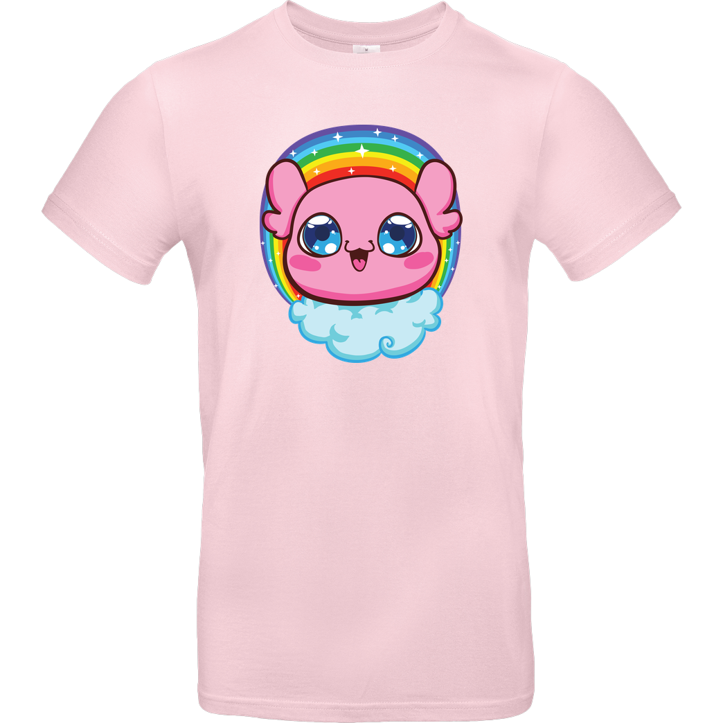 Isy Isy - Regenbogen Kora T-Shirt B&C EXACT 190 - Rosa