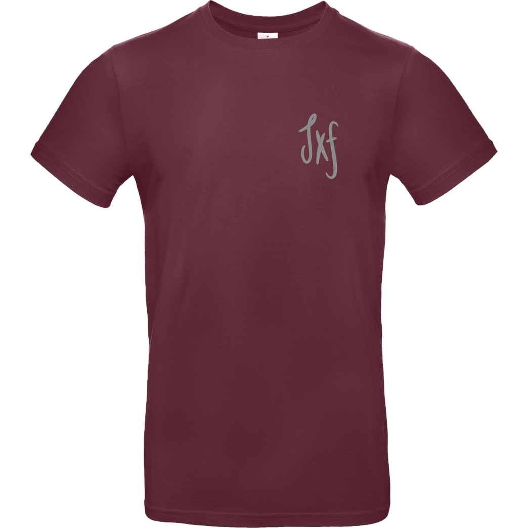 janaxf Janaxf - Rose T-Shirt B&C EXACT 190 - Bordeaux