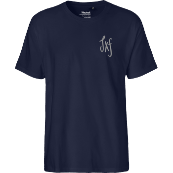 Janaxf - Rose Fairtrade T-Shirt - navy
