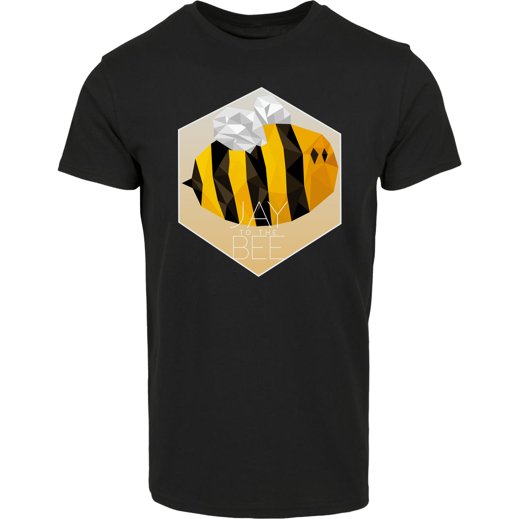 Jaybee Jaybee - Jay to the Bee T-Shirt Hausmarke T-Shirt  - Schwarz
