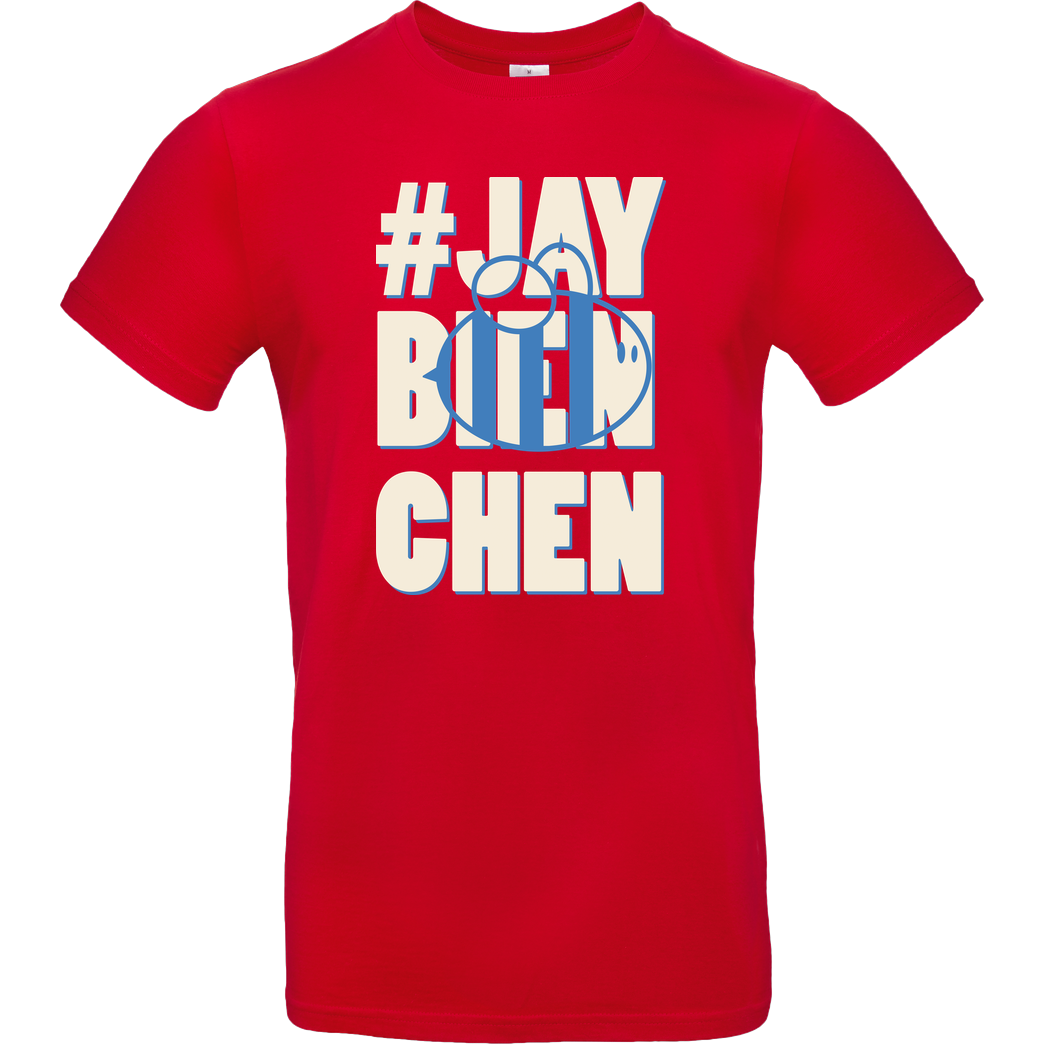 Jaybee Jaybee - Jaybienchen T-Shirt B&C EXACT 190 - Rot